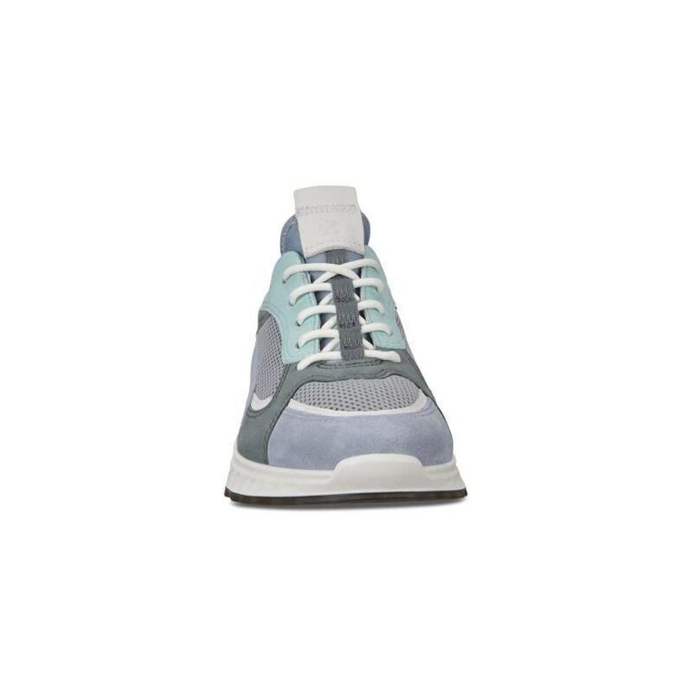 Tenis Mujer - ECCO St.1 - Blancos/Azules - LVU024951